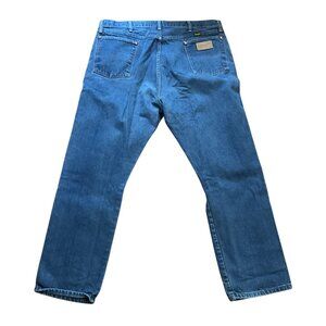 Vtg Wrangler Cowboy Cut Jeans 42 x 30 13MWZ USA Made Straight Leg Cotton Mens